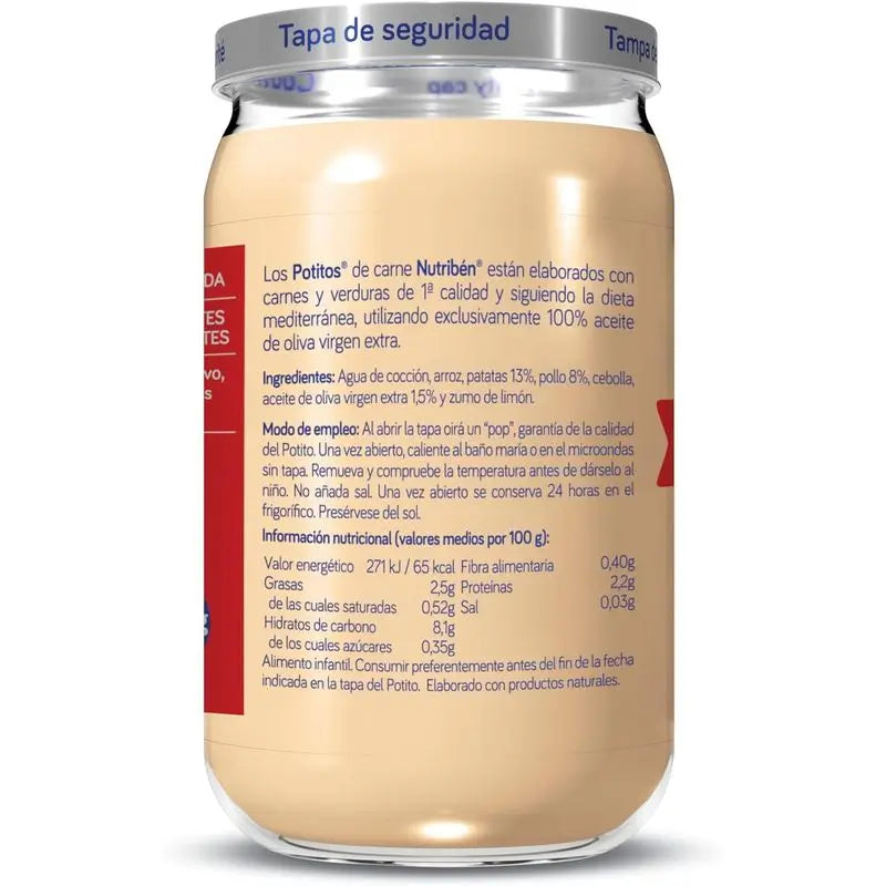 Nutriben Potito Pollo con Patate 235 g