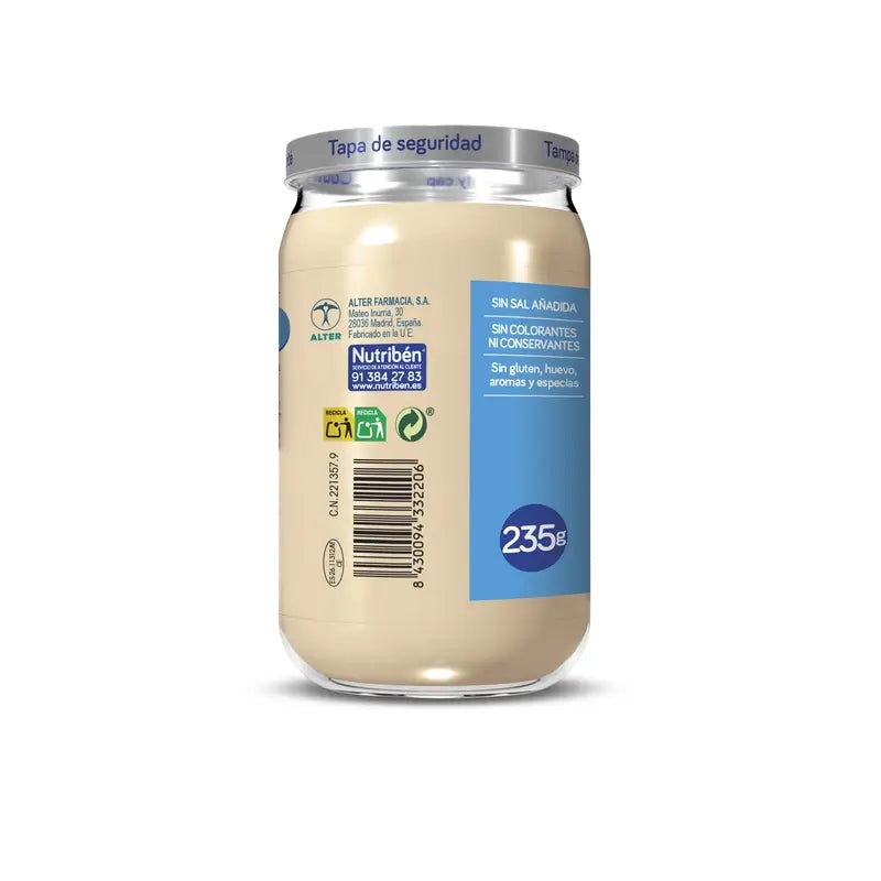 Nutriben Béchamel Potito con sogliola e nasello , 235g
