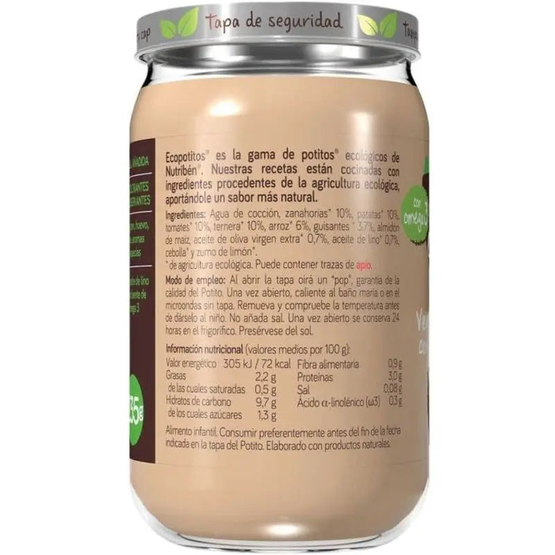Nutriben Potito Eco Orto Tacchino 235g