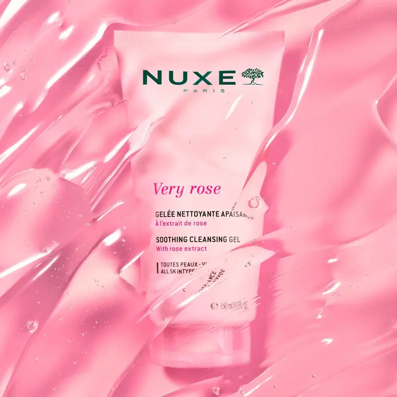 Nuxe Gel detergente lenitivo Very Rose , 150 ml