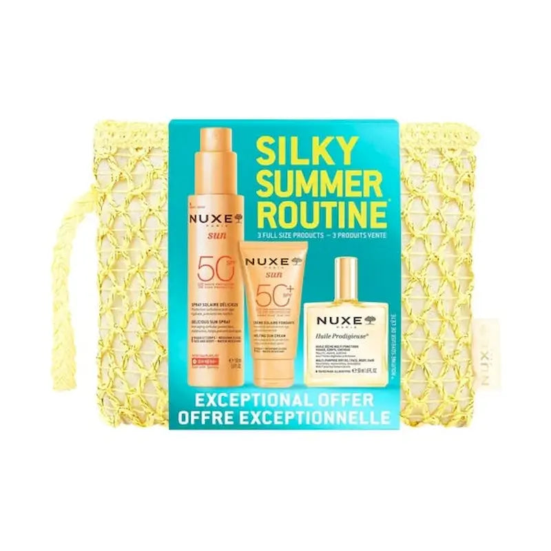 Nuxe Nuxe Sun Borsa da toilette Silky Summer Routine