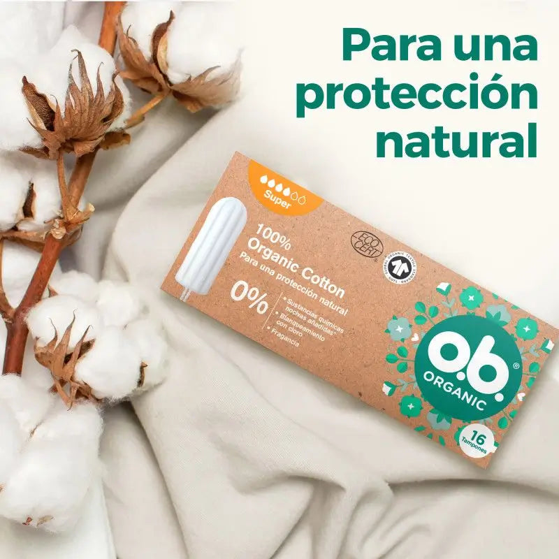 Ob Tampon Digital Organic Super, 16 pezzi.