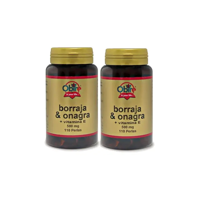 Obire Borraja & Onagra, confezione da 2 x 110 capsule