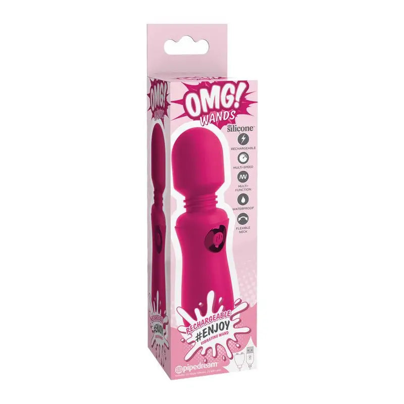 Omg Enjoy Vibratore Wand Rosa