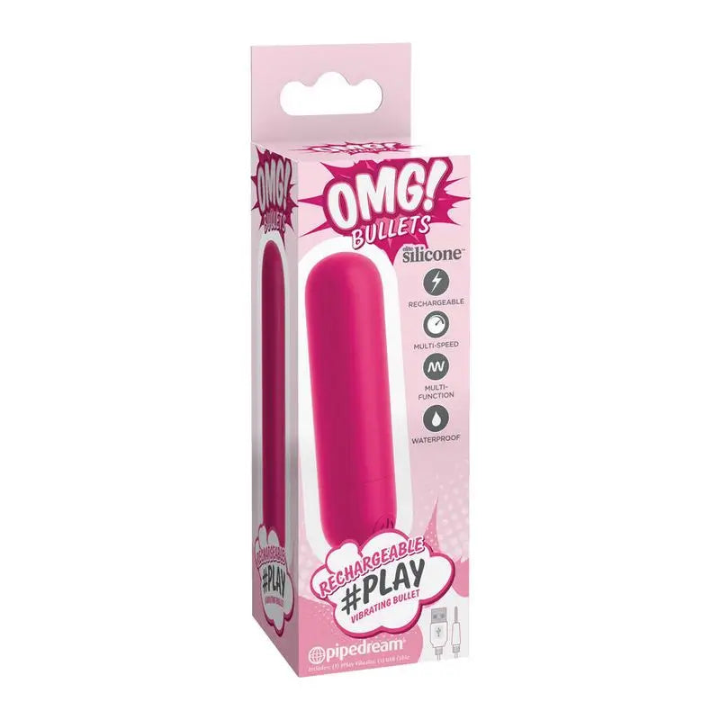 Omg Play Pallottola vibrante rosa