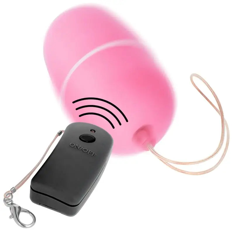 Uovo vibrante telecomandato online - Rosa