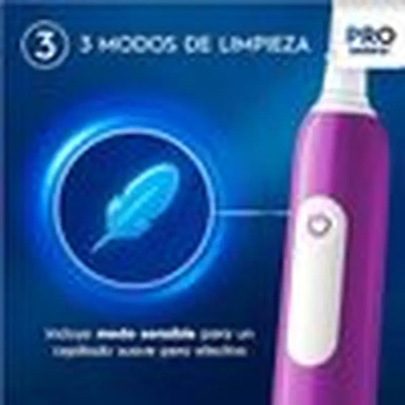 Spazzolino elettrico Oral-B Braun Pro 1 Junior 6+ Viola