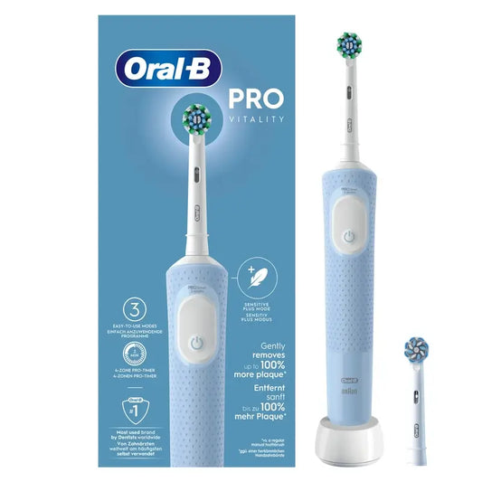 Spazzolino ricaricabile Oral-B Braun Braun Vitality Pro Blu