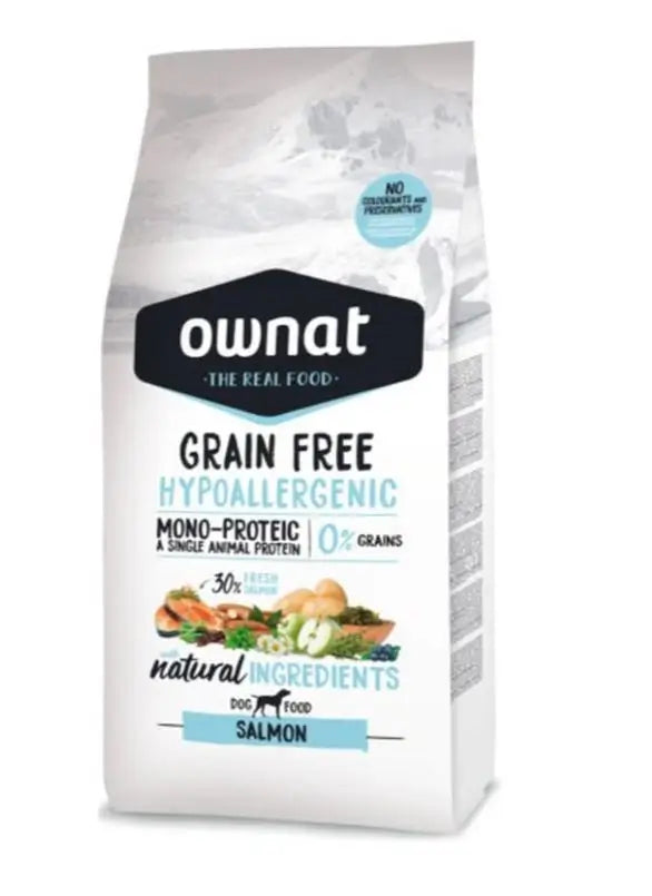 Ownat Canine Adult Hypoallergenic Grain Free Salmon 12kg dog food