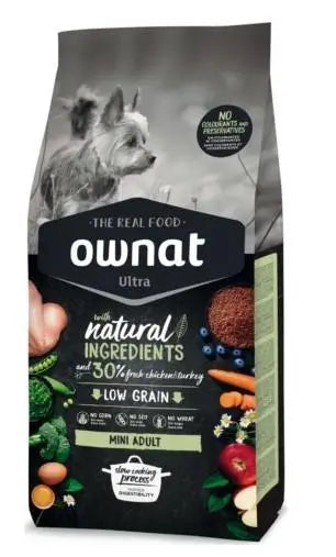 Ownat Ultra Canine Adult Mini 3kg, alimento per cani