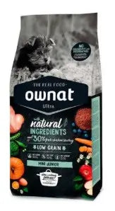 Ownat Ultra Canine Junior Mini 3 kg, alimento per cani
