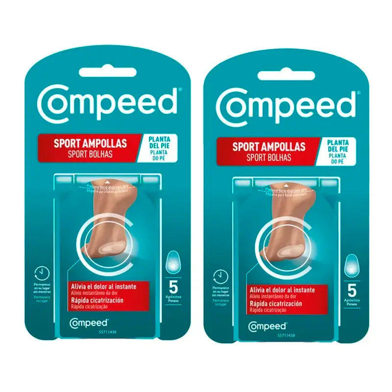 Compeed Pack Vesciche Pianta del piede, 2x5 unità