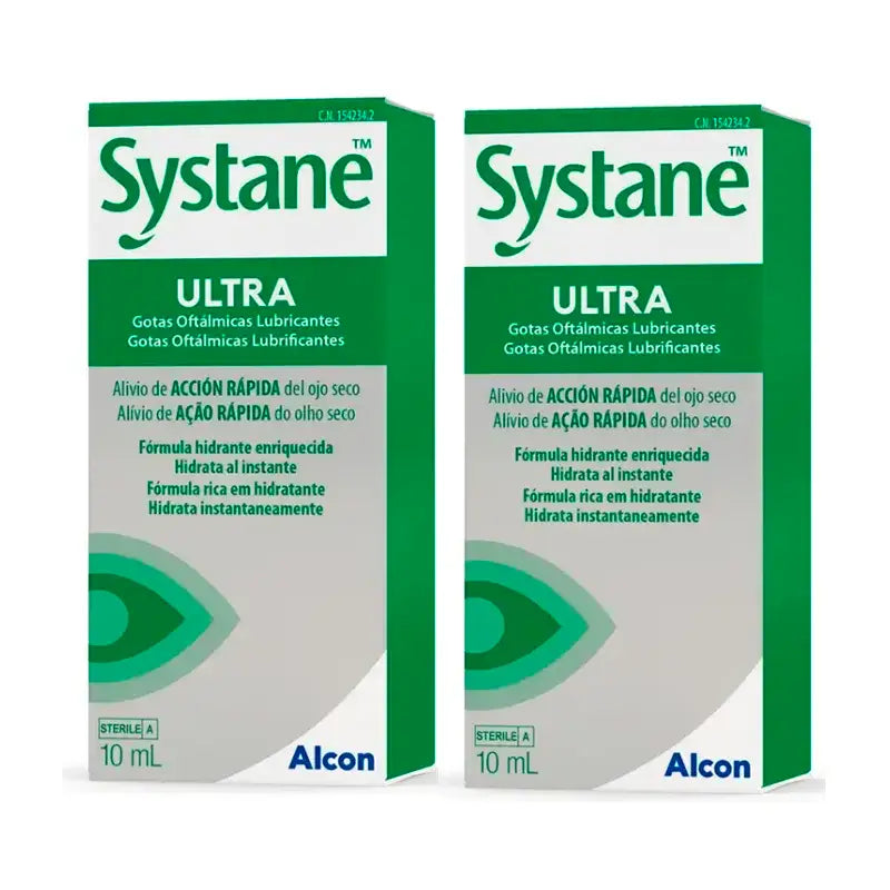Systane Ultra Gocce oculari, confezione da 2 X 10 Ml
