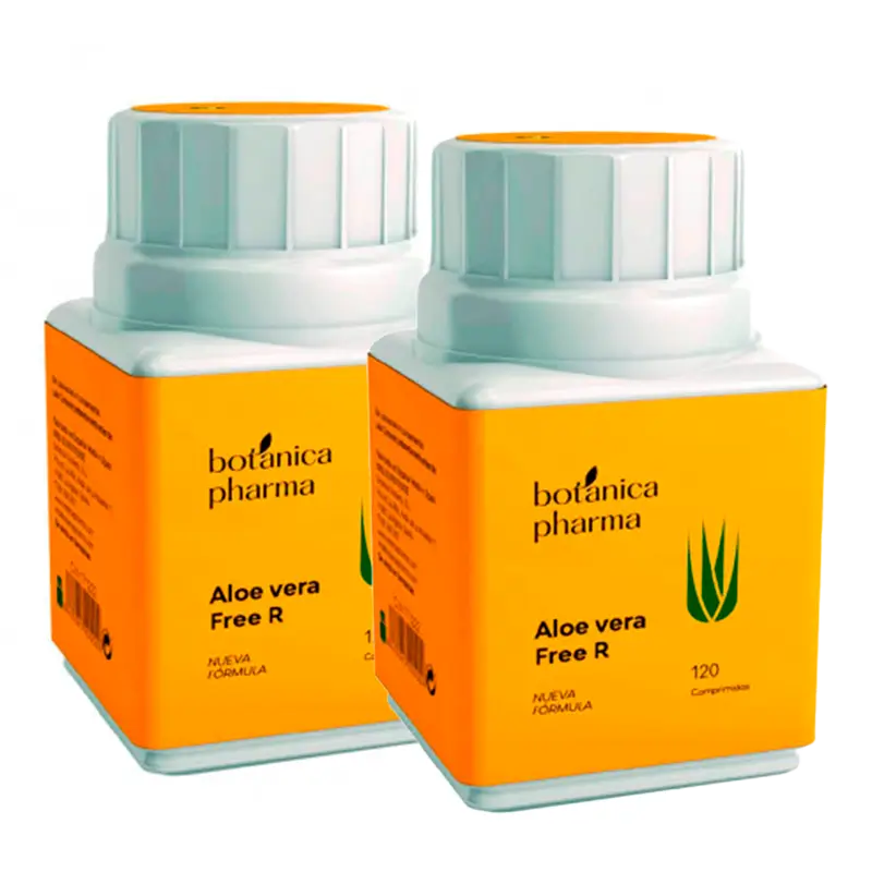 Botánicapharma Confezione da 2 unità di Aloe Vera 120 compresse