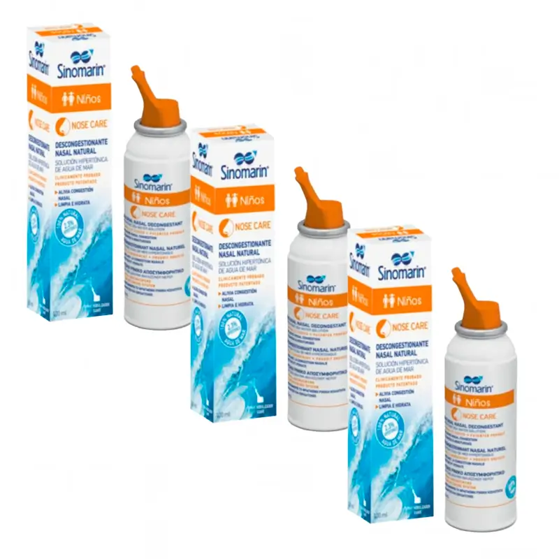 Confezione da 3 unità Sinomarin Prodotto per la salute dei bambini, 100 Ml