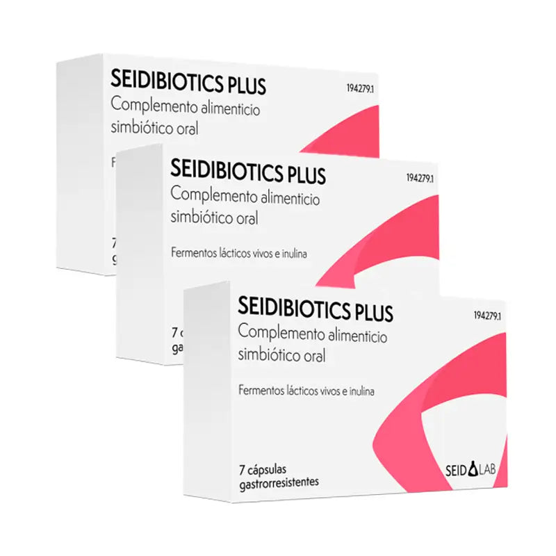 Confezione 3 X Seidbiotics Plus, 7 capsule