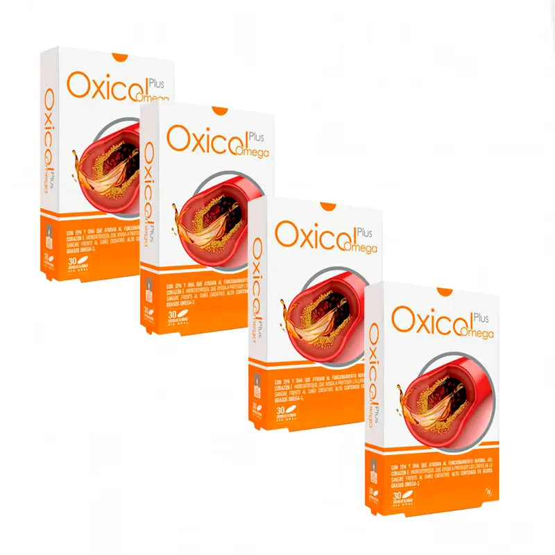 Actafarma Oxicol Plus Omega 4x30 Capsule Confezione