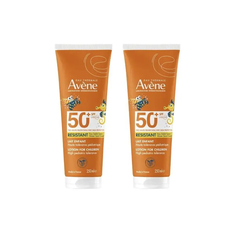 Latte solare per bambini Avène SPF 50 + 2x250 ml