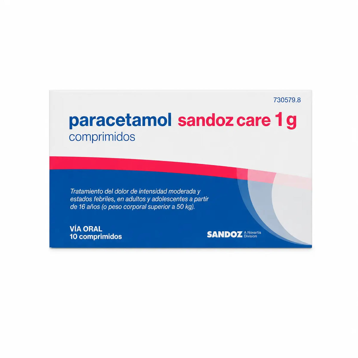 Paracetamolo Sandoz Care 1g, 10 Compresse