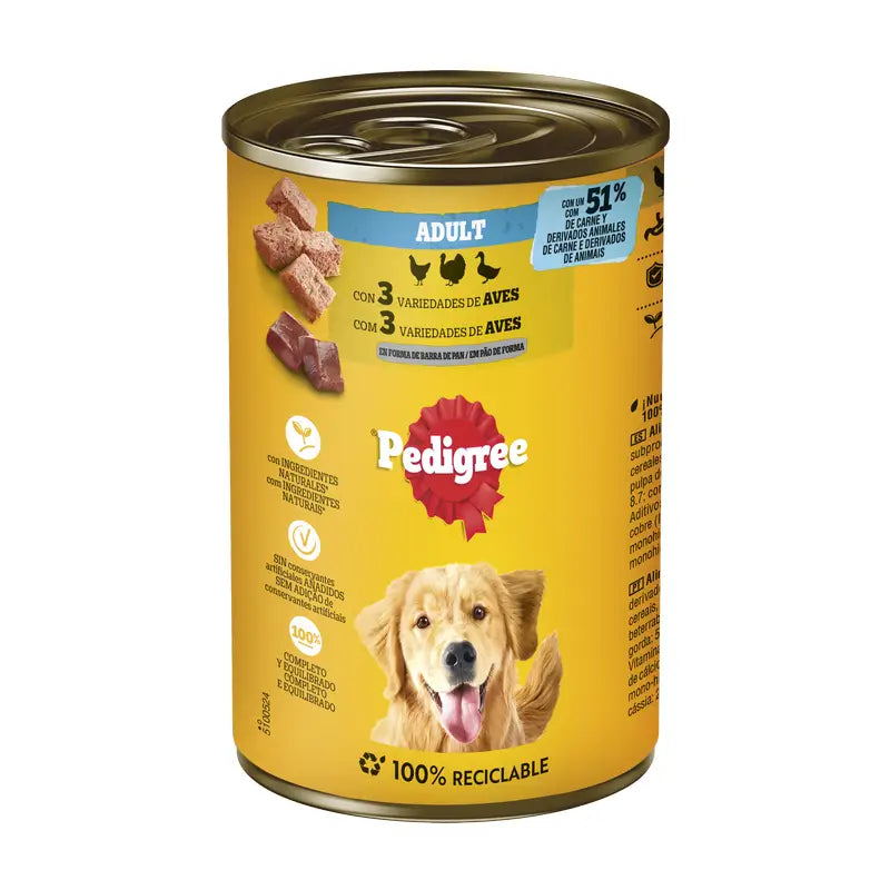 Pedigree Lattina Pollame 12X800Gr Box
