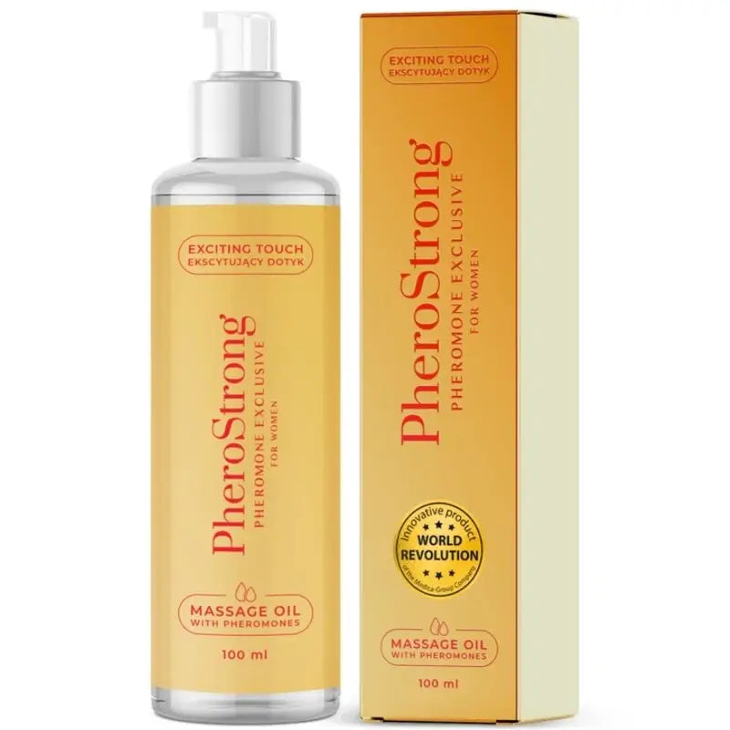 Pherostrong Olio da massaggio esclusivo per donne , 100 ml