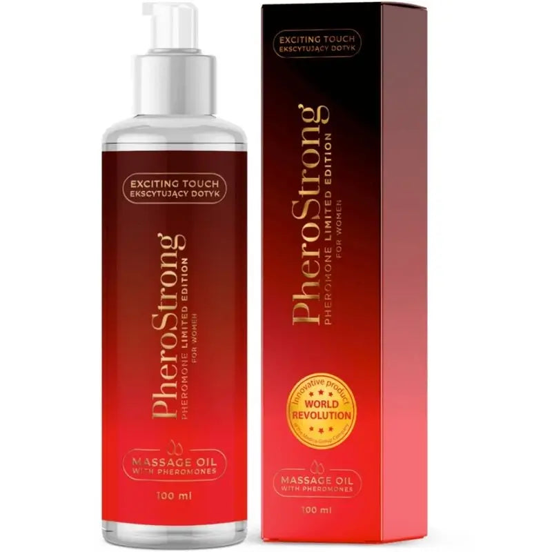 Olio da massaggio Pherostrong Edizione Limitata Donna , 100 ml