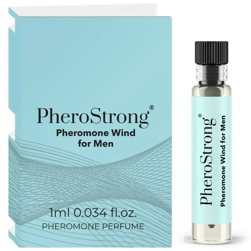 Pherostrong Profumo ai Feromoni Vento per Uomo , 1 ml