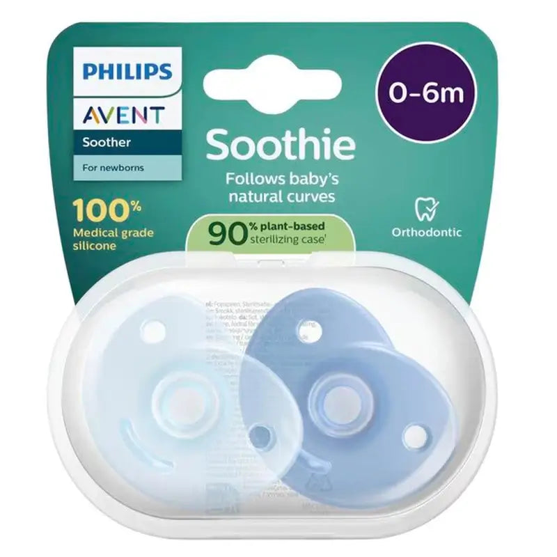 Philips Avent Soothie Soothing 2 succhietti 0-6m bambino