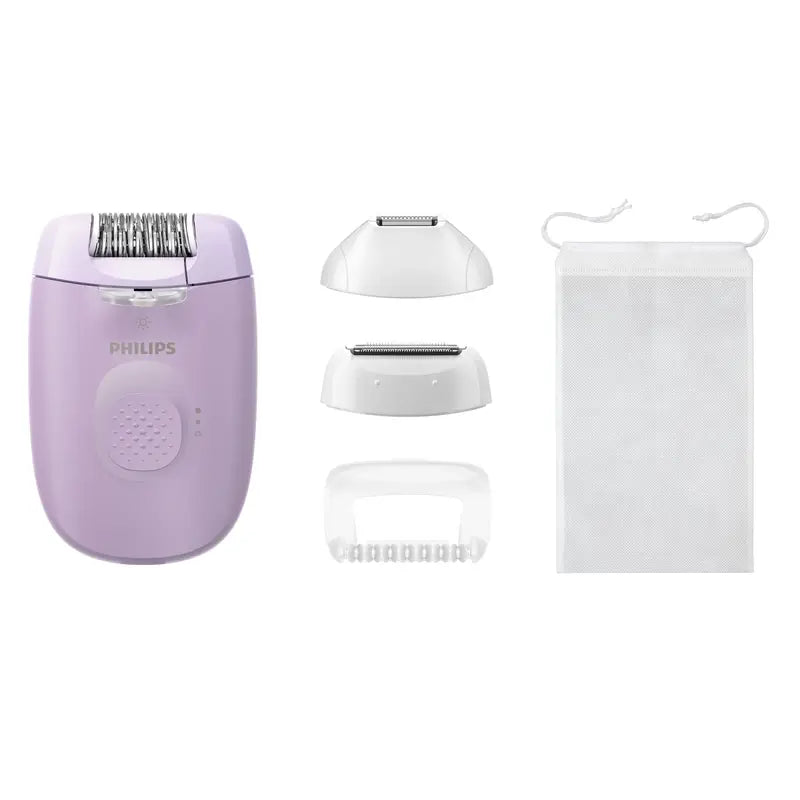 Philips Epilatore Serie 4000 con filo Rosa