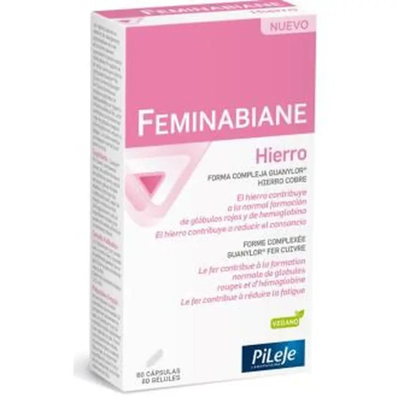 Pileje Feminabiane Hierro 60Cap.