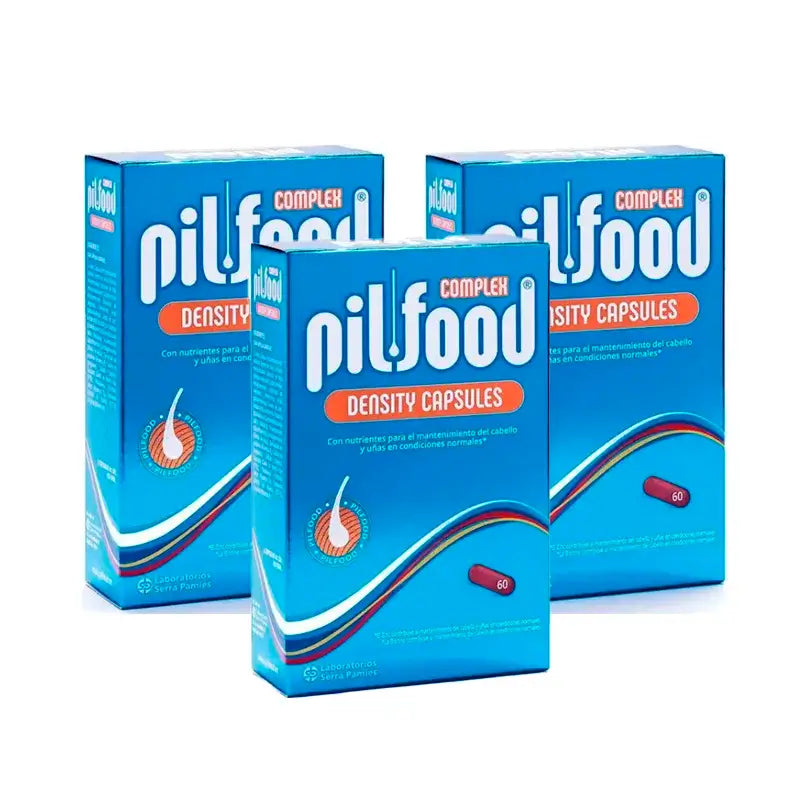 Pilfood Complex Capelli e Unghie, Confezione 3 x 60 compresse