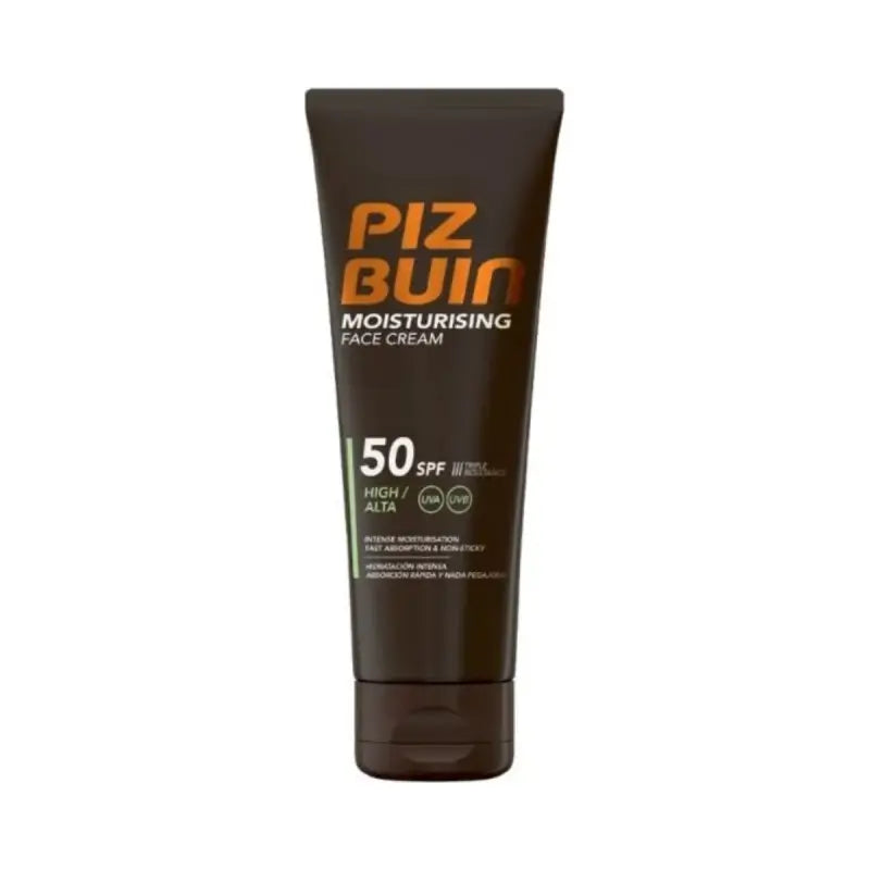 Piz Buin Crema viso idratante 50 Spf, 50 Ml
