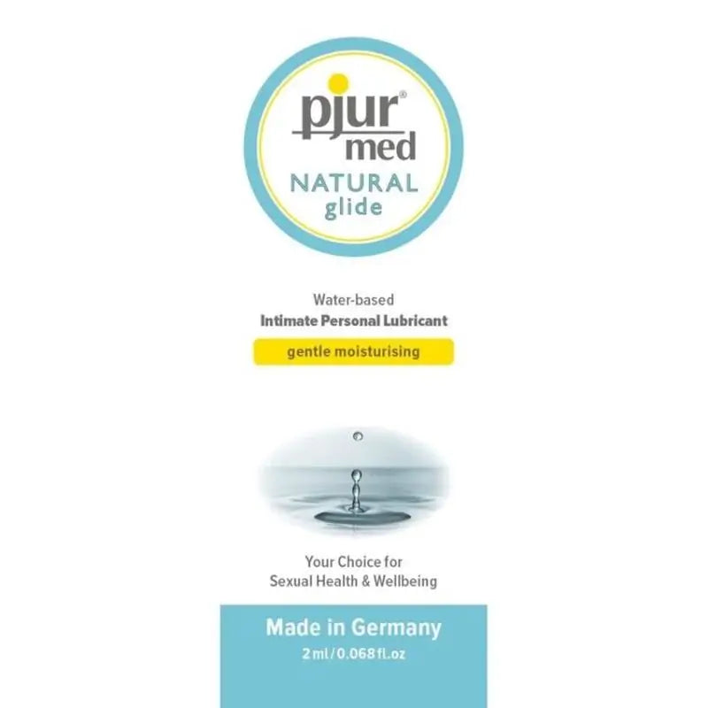Pjur Med Natural Lubricante Base Agua 2 Ml