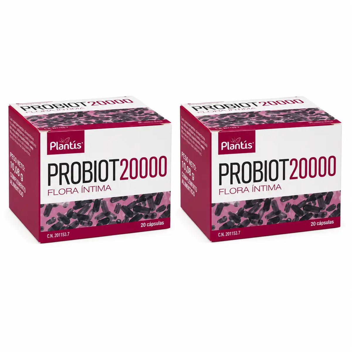 Plantis Probiot 20000 Flora Intima 15 bustine da 6 g, confezione da 2