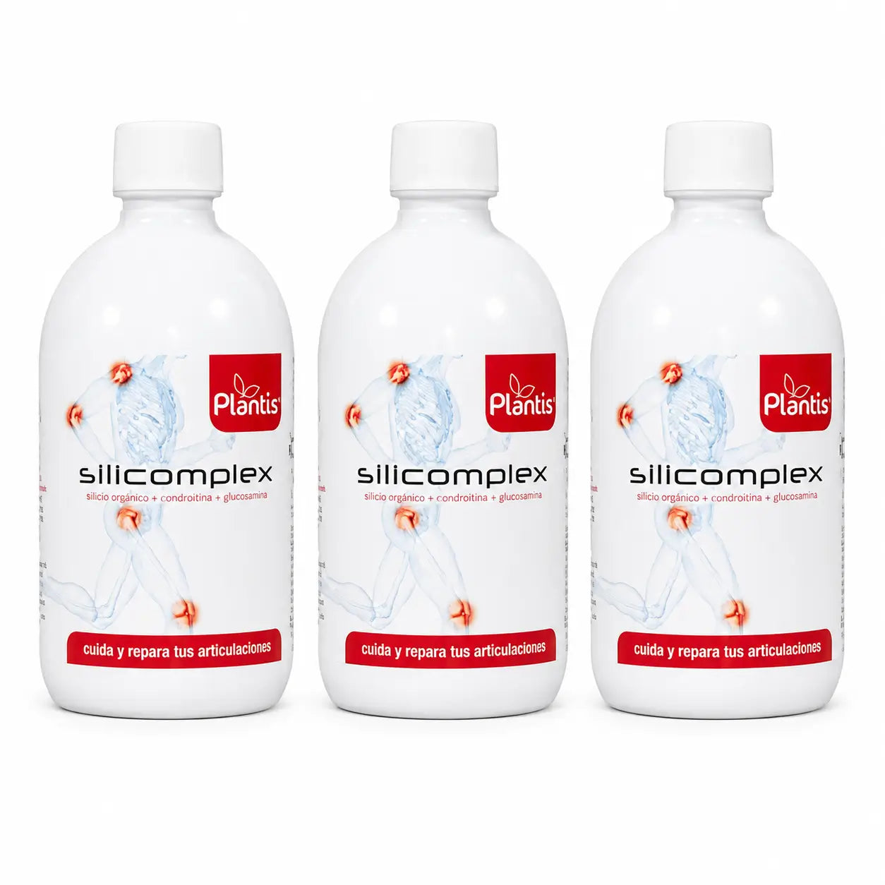Plantis Silicomplex Silicio da bere 500 ml, confezione da 3
