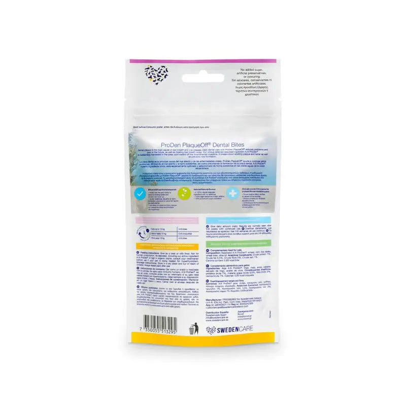 Plaqueoff Dental Croq Cat 60 gr, snack per gatti