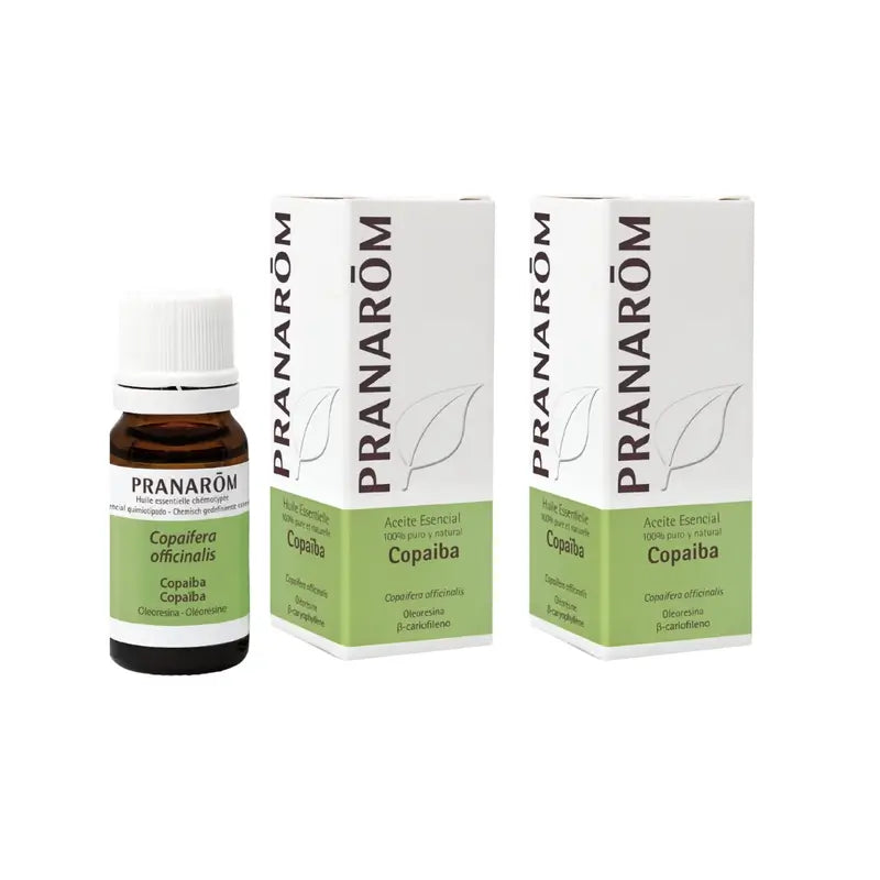Pranarôm Olio essenziale di Copaiba, 2X10Ml