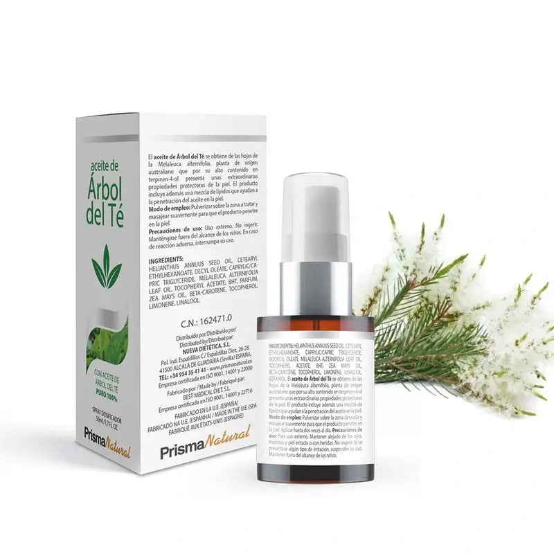 Prisma Olio naturale di Tea Tree, 50 ml