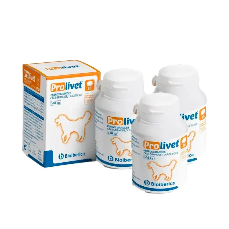 Prolivet Cani di taglia grande, confezione 3 x 30 compresse