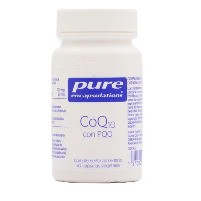 Pure Encapsulations CoQ10 con PQQ, 30 Capsule