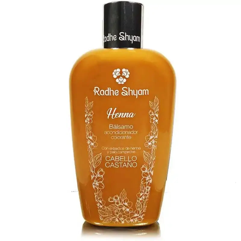 Radhe Shyam Balsamo all'henné alla castagna, 250 ml