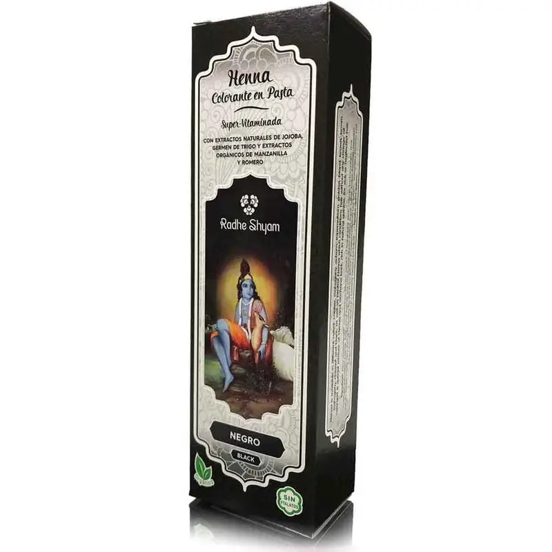 Radhe Shyam Henné nero in pasta, 200 ml