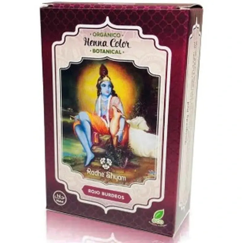 Radhe Shyam Henné in polvere Bordeaux Botanical , 100 gr