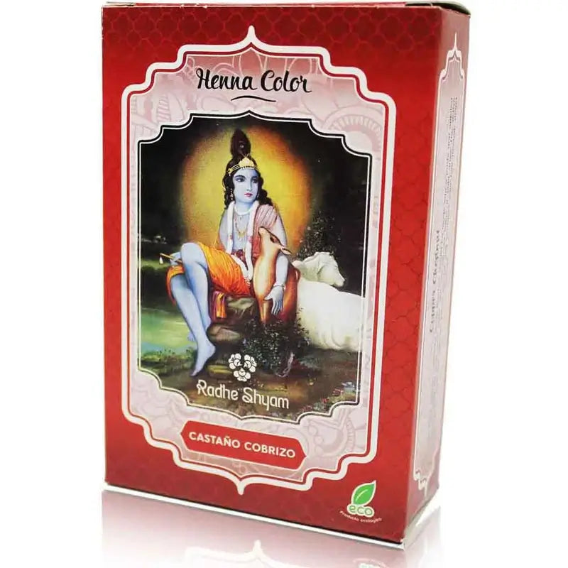 Radhe Shyam Henna Auburn Henna in polvere, 100 g