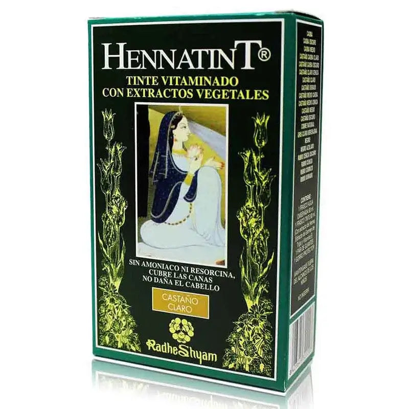 Radhe Shyam Hennatint Marrone chiaro , 60 ml