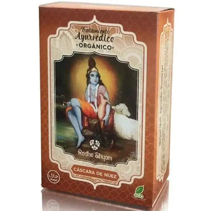 Radhe Shyam Trattamento Ayurvedico per capelli con guscio di noce , 100 gr