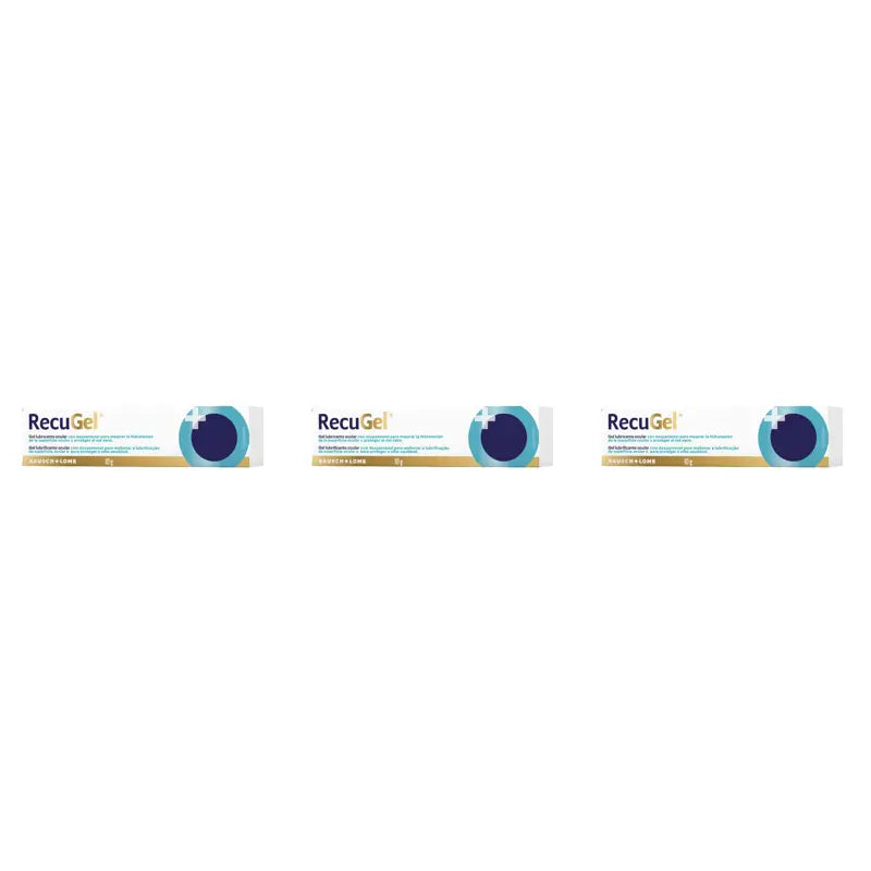Recugel Gel oftalmico , 3 x 10 grammi