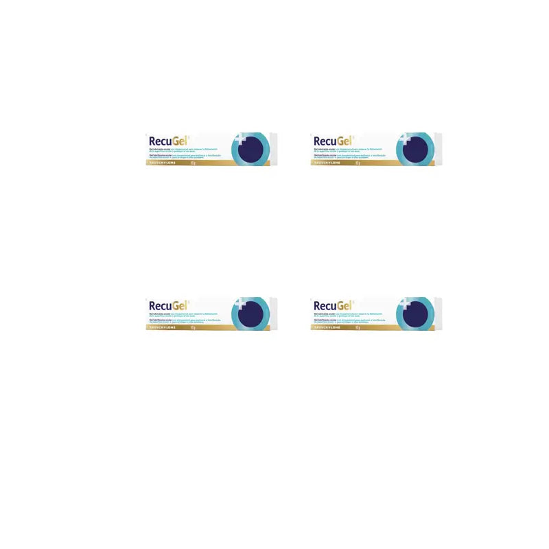 Recugel Gel oftalmico, confezione 4 x 10 g
