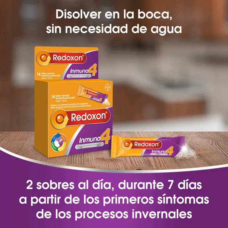 Redoxon Inmuno4 14 bustine