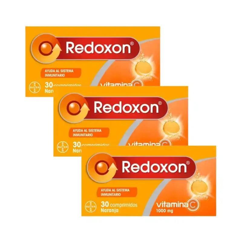Redoxon Vitamina C gusto arancia, 3X30 compresse effervescenti